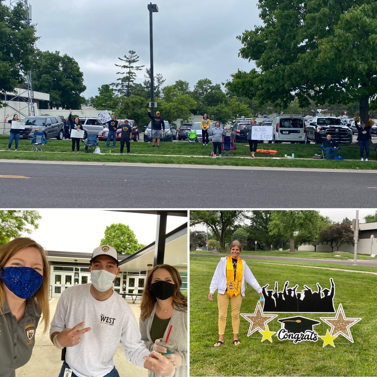 KelleyRCapper's tweet photo. Congrats to the Class of 2020! So exciting seeing these wonderful students and staff! #WestisBest #ClassOf2020 #SkoVikes #Team512 @SMWestOffice @theSMSD @AnneStowers19 @SMWstuco @Smwvikingsoccer https://t.co/auSP2mzOID
