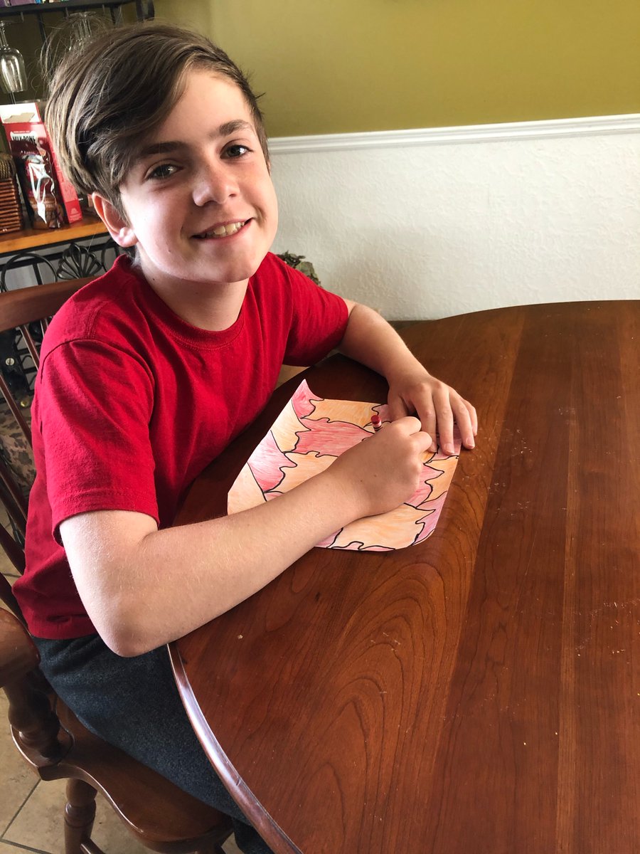 PriestMs's tweet image. Math meets art meets Escher: #dsbnmathartchallenge @orchardparkdsbn