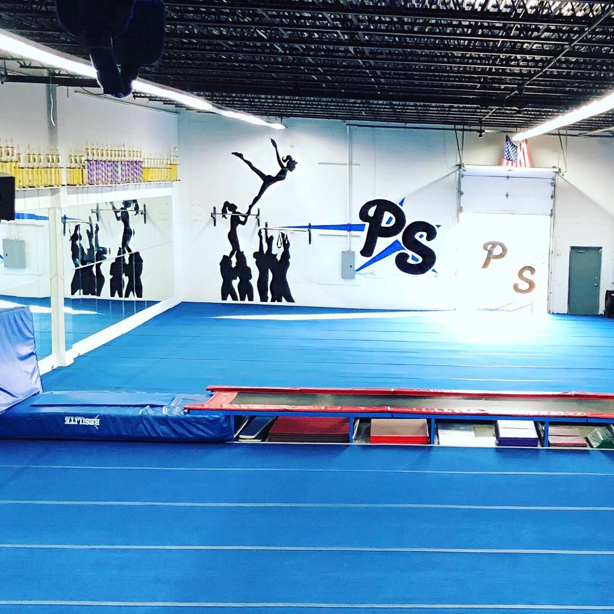 Who else is missing this view! 👀
.
Our staff has been hard at work cleaning, rearranging, and preparing to ensure Planet Spirit is ready and equipped for our athletes safe return to their second home!
.
We want to know what class are you looking forward to most when we get back?