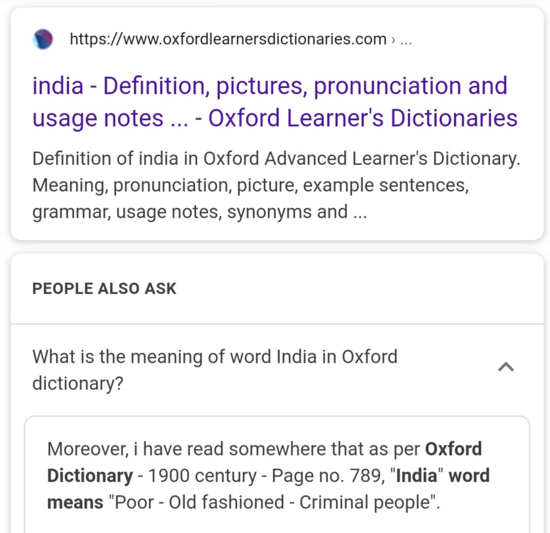 Meaning Of Indian In Oxford Dictionary Page 789 لم يسبق له مثيل