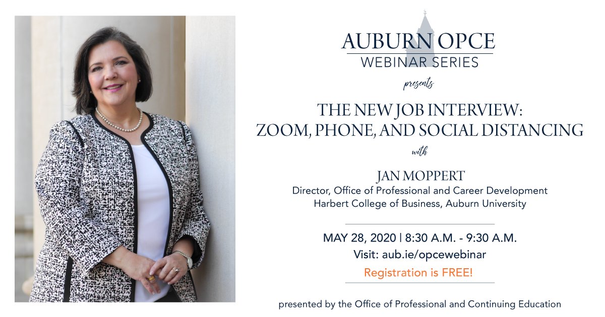 AuburnOPCE's tweet photo. We're bringing the experts to you in this FREE monthly webinar series designed to help you navigate today's ever-changing world! Learn more at https://t.co/q5Xj1M6Pkk https://t.co/Rn73Ansh84
