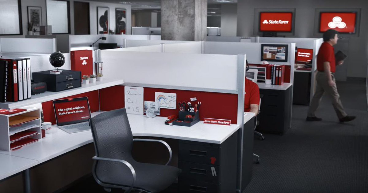 DWinderbaum's tweet photo. Hey #StateFarm what happened to #WhiteJake? https://t.co/PLomtwQSfK