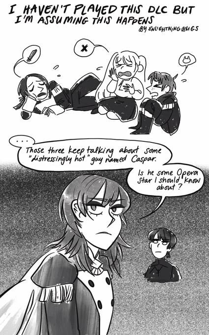 If this isn't the plot of Cindered Shadows don't tell me I do not want to know. Thank you. #FE3H 
