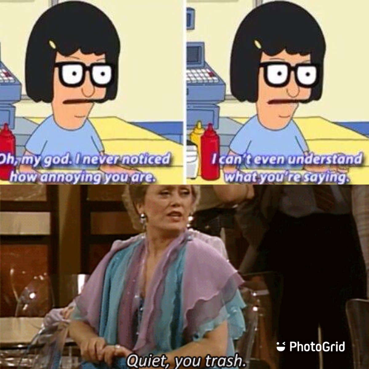 I mashed Bob’s Burgers and the Golden Girls up. I’m sorry. [thread]