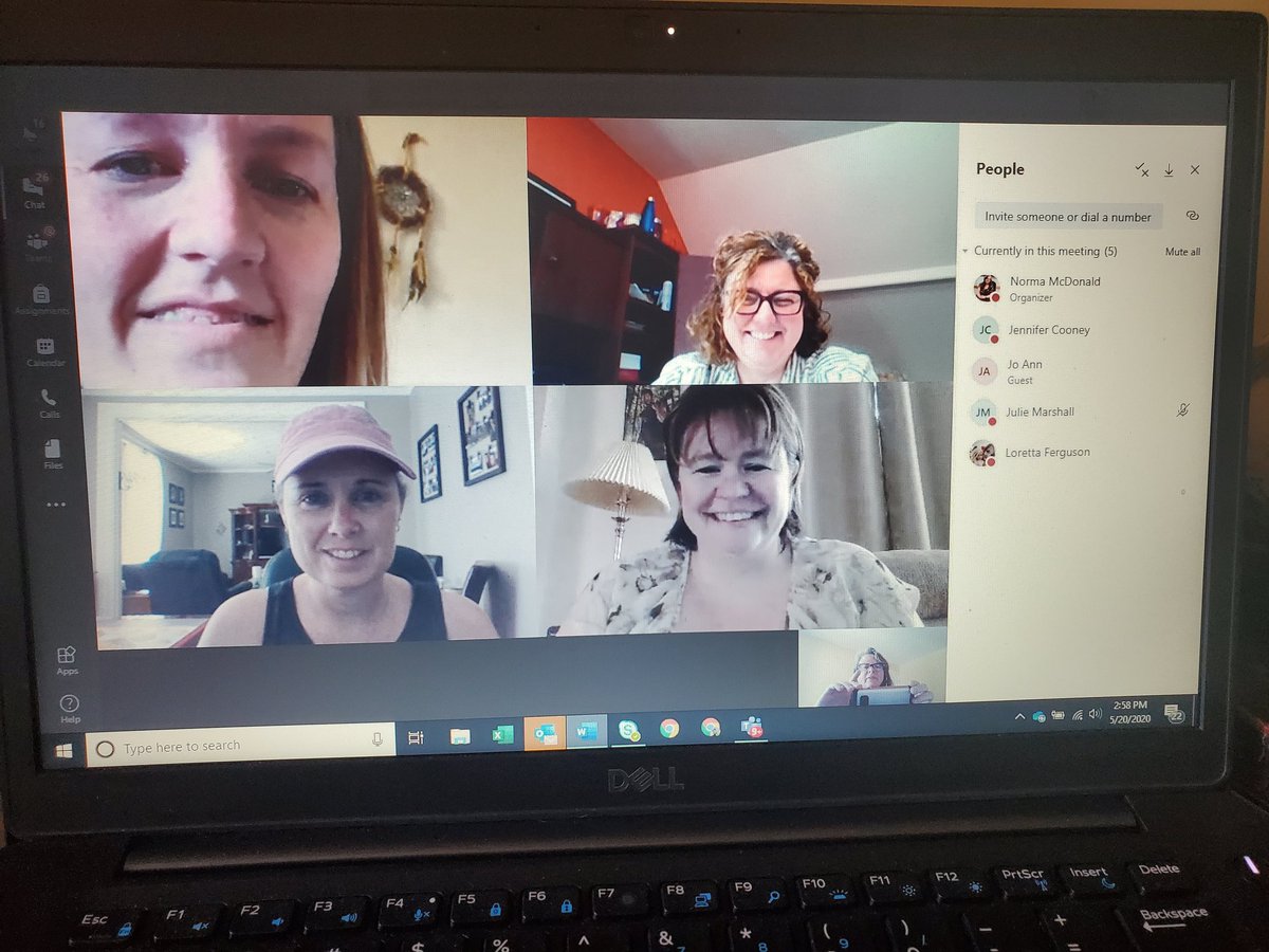 MsNormaMcD's tweet photo. Parent Involvement Committee (PIC) @CDSBEO proves our parents have skills when it comes to our digital TEAMS platform! From screen sharing, to snipping tool for screen shots and YouTube videos featuring Dr. Jean Clinton and Ann Douglas, our parents are techies! #TeamCDSBEO https://t.co/vY0otqYyqE