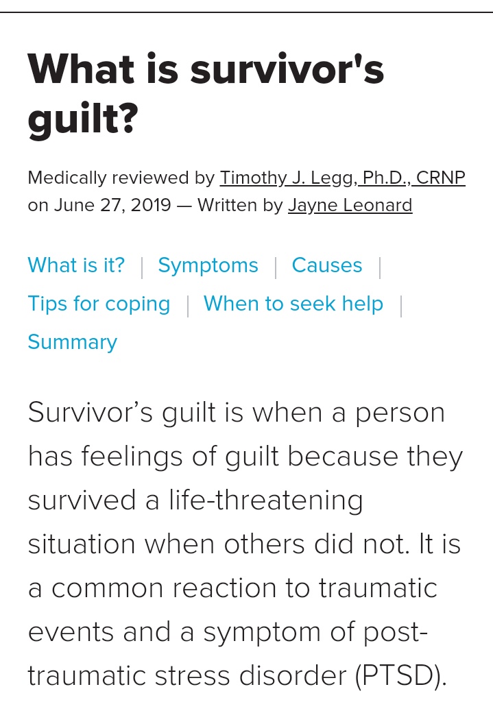 Most of our leaders today are suffering from Survivor Disorder (Syndrome) which is a mental condition that occurs when a person believes they've done something wrong by surviving a traumatic event often filled with feeling self-guilt.PTSD has created leadership Vaccum among us.