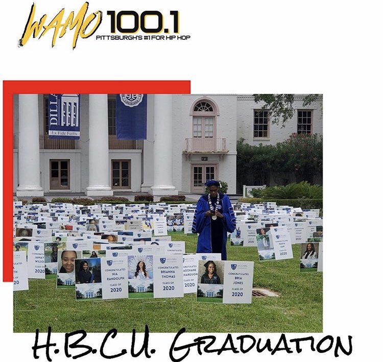 WAMO1073PGH's tweet photo. #DillardUniversity made their virtual graduation extra special ❕ #WAMO100 #HBCUGrad #HBCU https://t.co/NkopHOjJHb