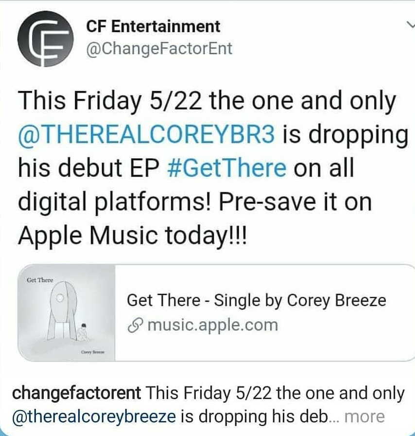 Therealcoreybr4's tweet photo. Get There 🚀
We'll be arriving 5/22. https://t.co/eJHHfuQg9O