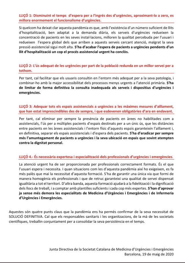 1. #NoMésDe24hAUrgències 2. #capmalaltalpassadís 3.#AtencióPrimària 4.#Treballenequip <a href="/adjuntosdeurgen/">Urgencias VHebron</a> <a href="/enfermeriaurgen/">enfermeriaurgencias</a>