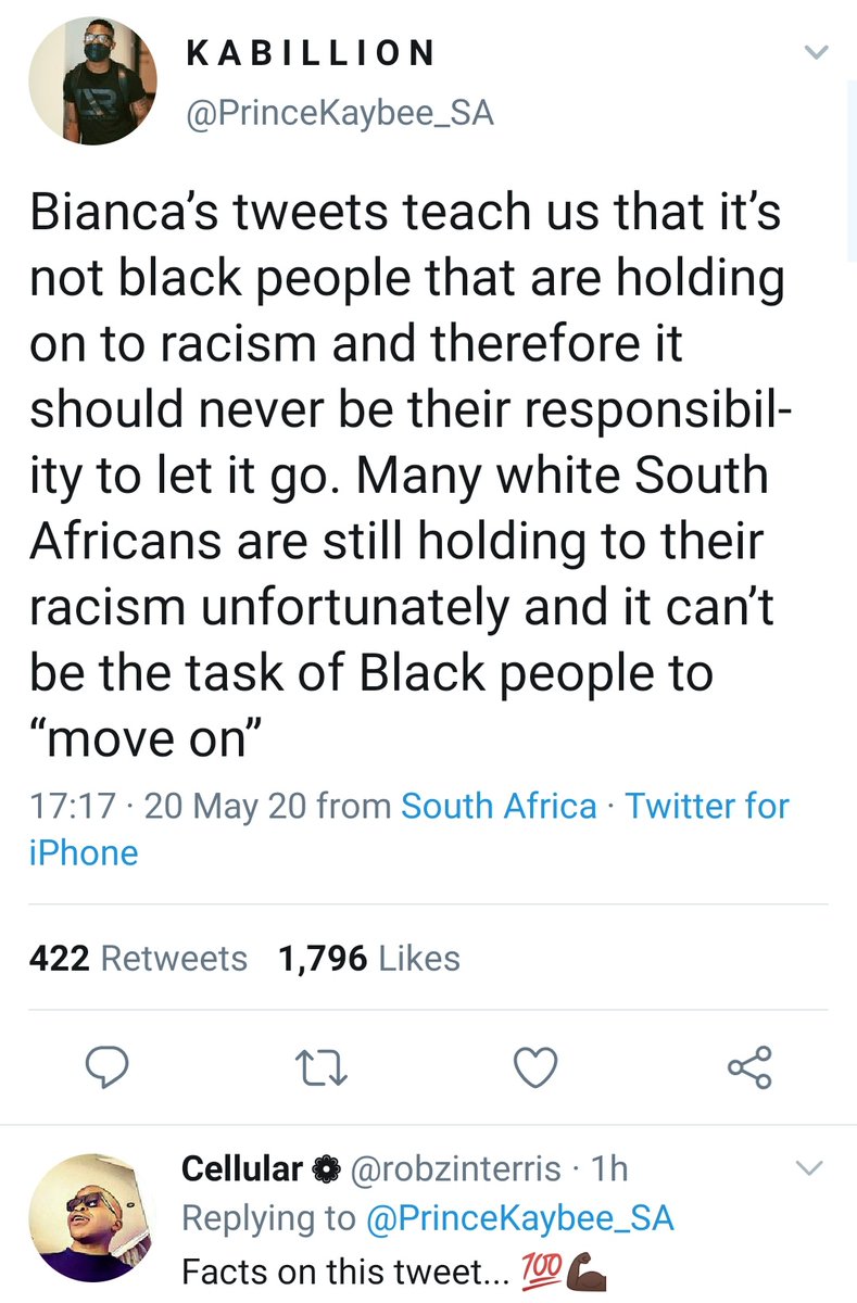 Some well-known South African personalities, including Somizi and Prince Kaybee, voiced their opinions on the matter. The message was clear: racism is not acceptable. Lola clarified that she didn't hunt for Bianca's tweets, she just took screenshots.