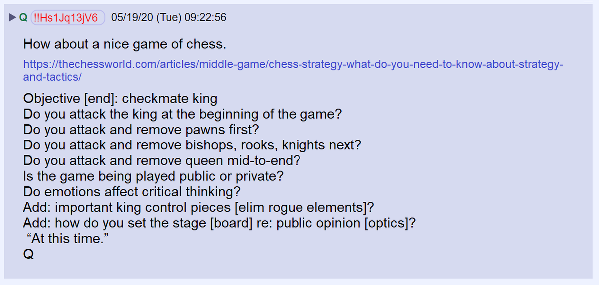 8) Higher-ranking people in the criminal cabal are protected by and they control the moves of lower-ranking people.Therefore, removing lower-ranking people first weakens the position of higher-ranking people like Barack Obama.