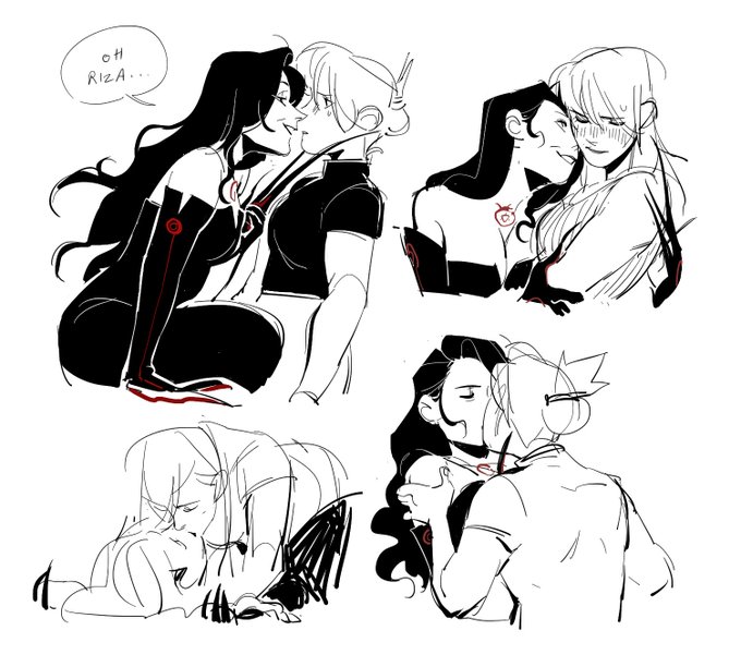 lust/riza for cio @CI0RANE my 14 y/o brain exploded at this and i forgot how hard i had a crush on lust oh my god i saw her model sheet on google and damm near lost it 