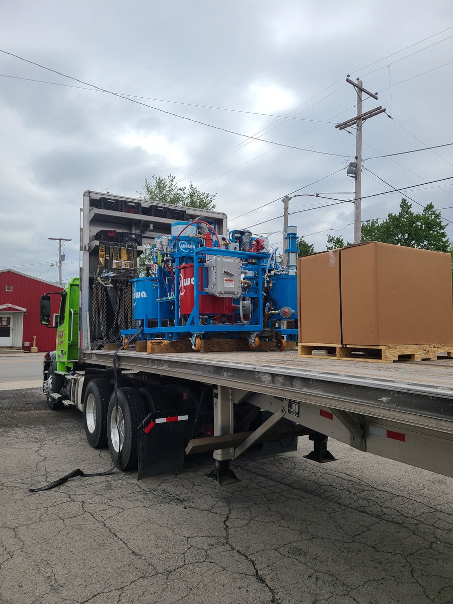WIWALLC's tweet photo. Two more DuoMix plural component pumps for hazardous locations headed to Virginia! Even during this COVID crisis, WIWA is there to supply your equipment needs! https://t.co/VmuY2s9dD3
