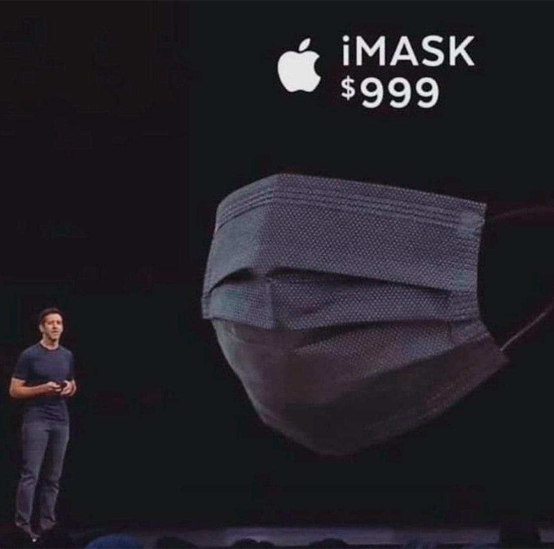 Athena_TI's tweet photo. O que acham que essa máscara poderia fazer? 😂😂
⠀⠀⠀⠀⠀⠀⠀⠀⠀⠀⠀⠀⠀⠀⠀⠀⠀⠀⠀⠀⠀⠀⠀⠀
#AthenaSecurity #AthenaMeme #Humor #MemeTI #Apple https://t.co/NMdCe23NWD