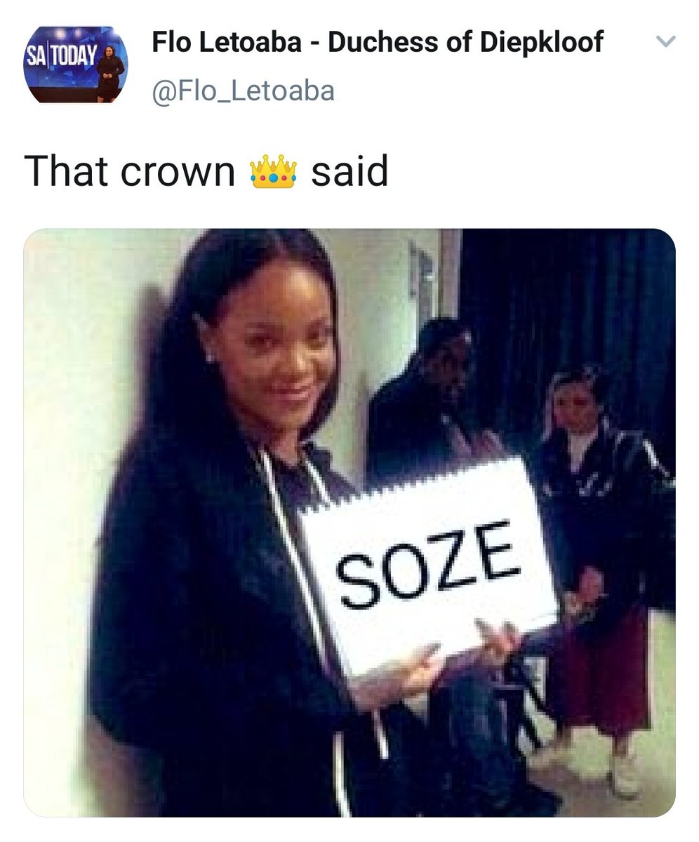 Some joked that Zozibini Tunzi should be Miss SA forever and that the other hopeful entrants were probably busy deleting tweets, some said Bianca would soon be on Huis Genoit. Bianca's translator disappeared.
