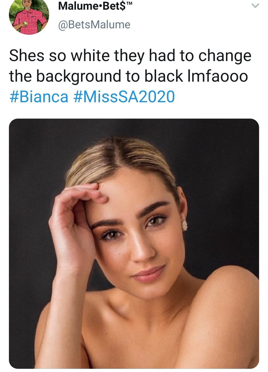 Many tweeps made fun of Bianca's dead  #MissSA2020 career.