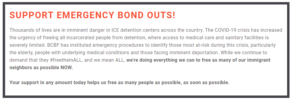 Day 27 of  #30Days30Causes:  @BKBailFund works to secure the freedom of New Yorkers who would otherwise be kept in pretrial detention due to their poverty alone.Always an important initiative, but particularly urgent as Covid-19 spreads  https://brooklynbailfund.org/ 