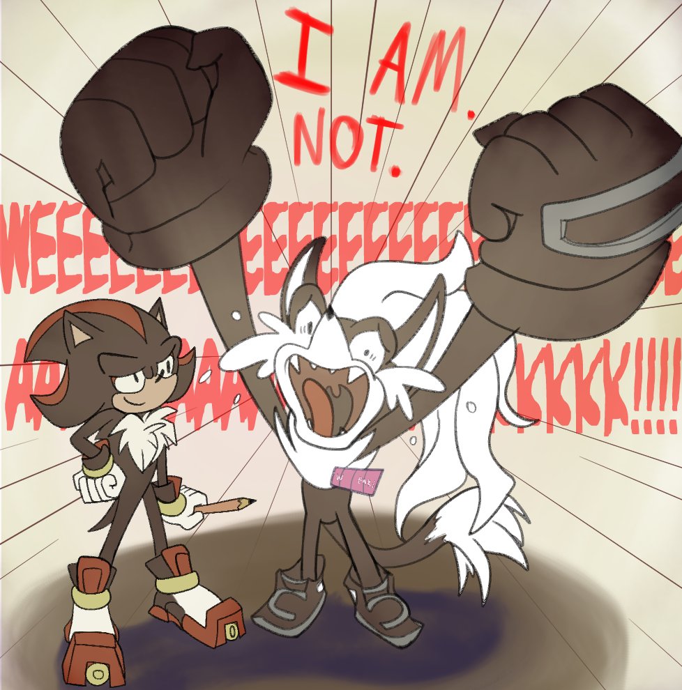 missplayer30's tweet photo. MY NAME'S NOT WEAK!!! Part 2
#ShadowTheHedgehog #infinitethejackal #SonicTheHedgehog #iamnotweak
#spongebob #spongebobmeme https://t.co/dRPlNtRQWV