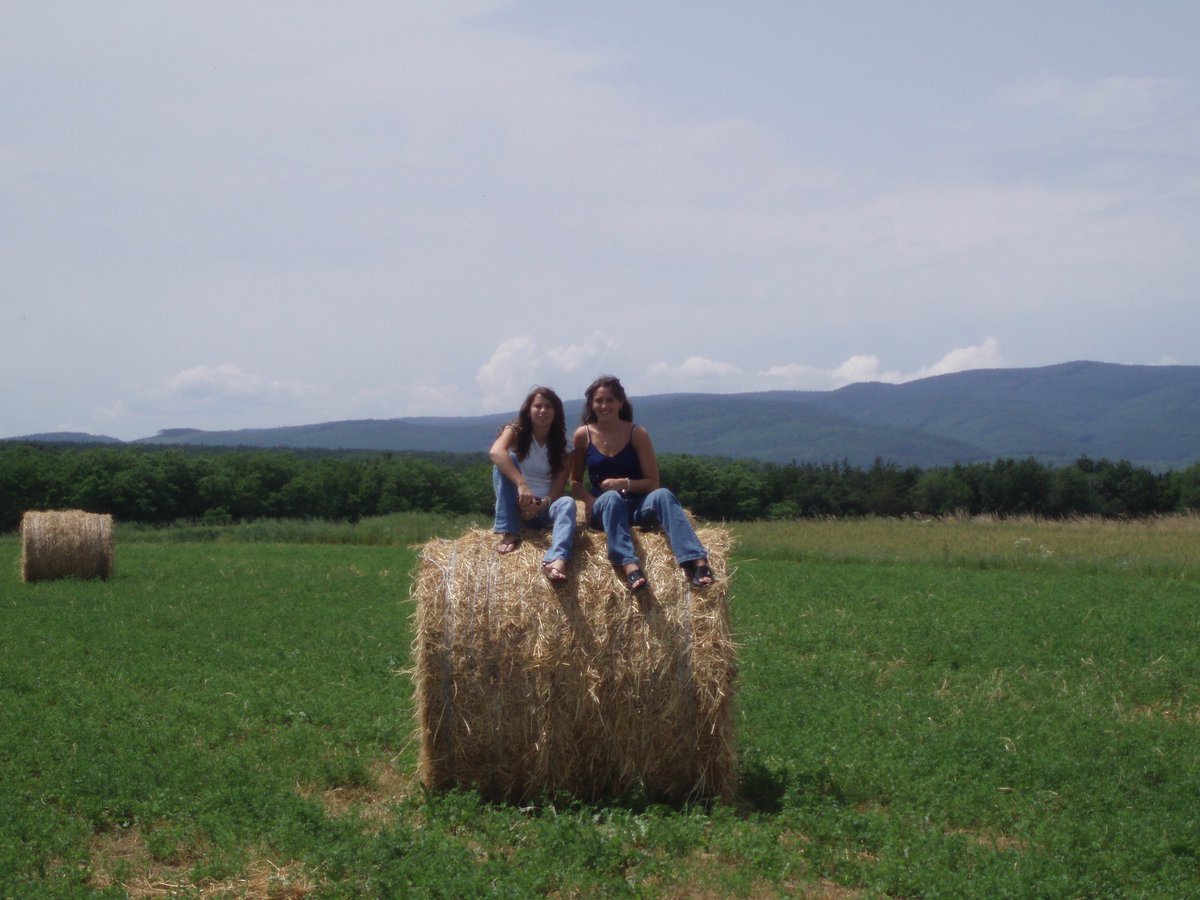 EckeCrystal's tweet photo. Where in the world 🌎 my sister and I in HUNGARY 🇭🇺 with the Austrian Alps in the background!  #classof2020 #spartanlegacy https://t.co/VsiJf2omNo