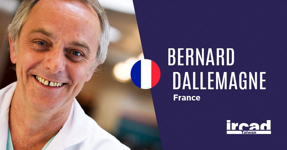 Ircad_Taiwan's tweet photo. Prof. Bernard Dallemagne
Scientific Co-Director of IRCAD-France / EITS
Course Director for Intensive General Surgery Course

Register now for our June General Surgery Course to meet him online!
Course Date: June 13 - 16, 2020
https://t.co/QVSWTDFvvJ https://t.co/CU6v93COCy