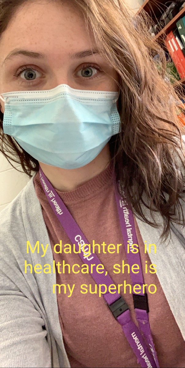 My daughter Brooke is a frontline worker in a hospital. She is my superhero, she is dedicated to giving the best care to her clients.
#PJStrong <a href="/PJ_HWDSB/">Pauline Johnson Elementary School</a>