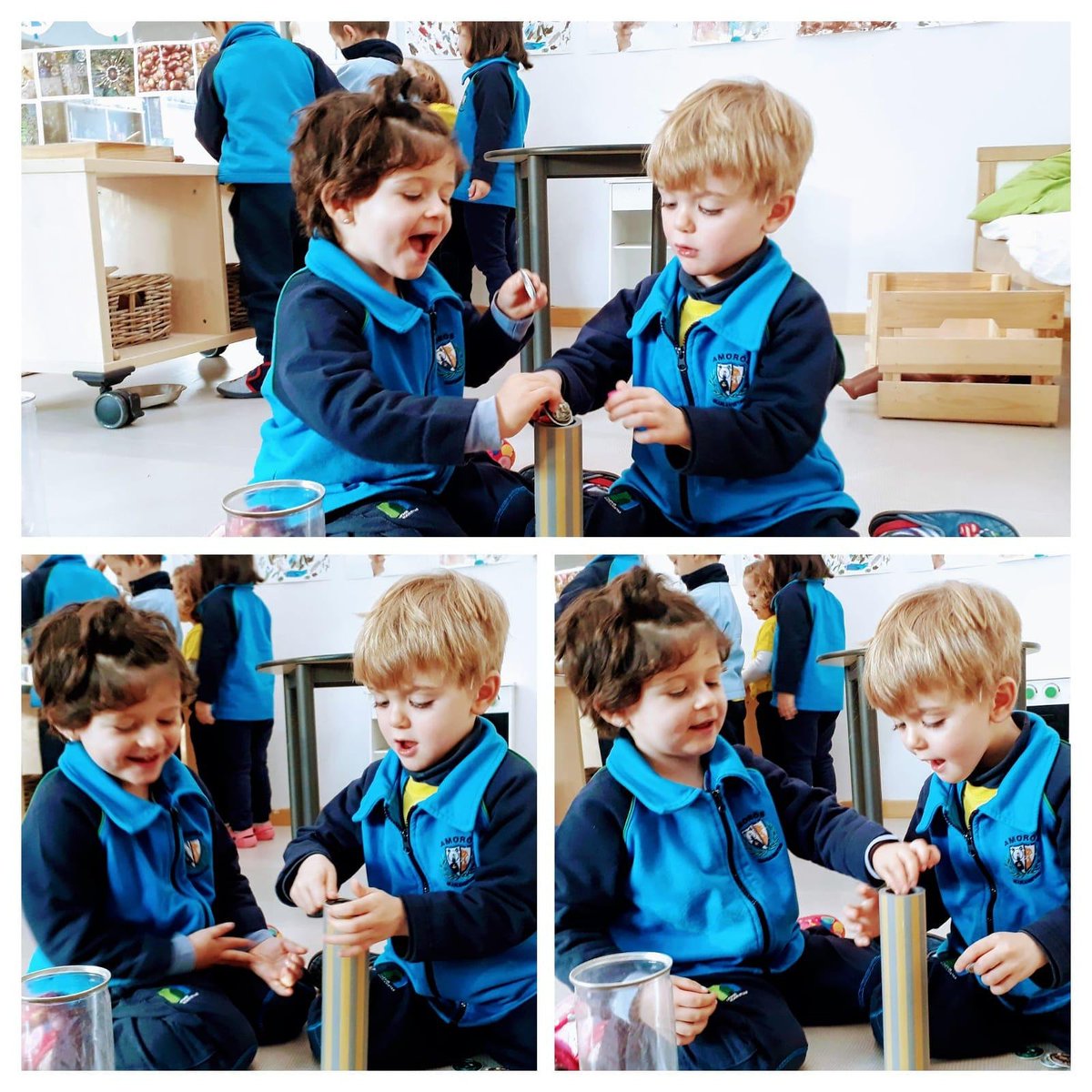 ColegioAmoros's tweet photo. #AdmisionesAmorós
3 años #infantilAmoros
En nuestro proyecto educativo valoramos y cuidamos la relación alumno alumno, crecer y aprender en compañía, establecer vínculos, sentirse parte de un grupo, reconocido y conectado. 
Pronto volveremos a jugar juntos.
@MarianistasInf https://t.co/wKEaXgZsJv