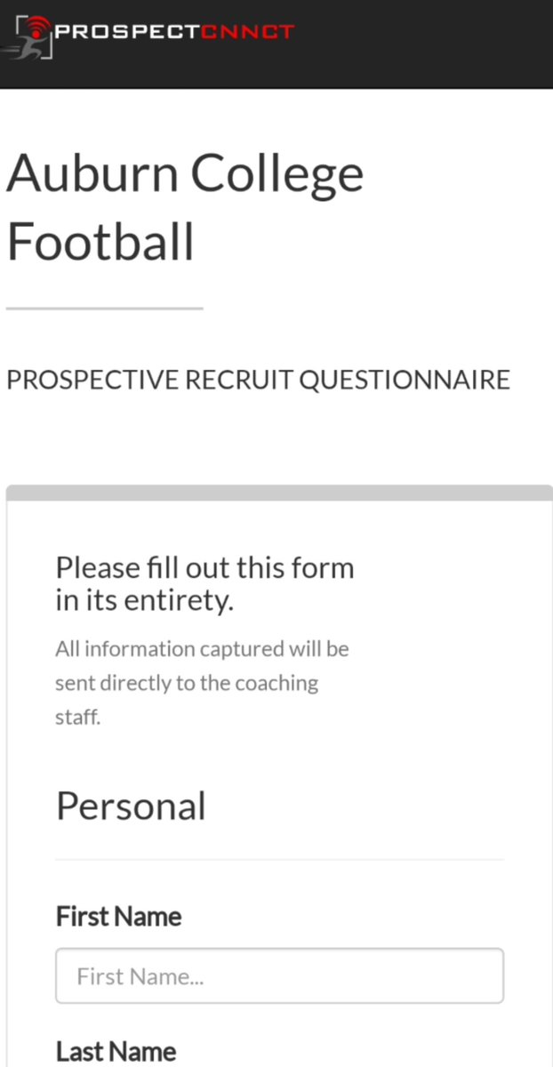 ProspectCNNCT's tweet photo. College coaches... Watch this quick video to see how easy it is to set up and capture prospective recruits with your fully integrated online recruit form. https://t.co/QVxl8uk0wc
#RecruitingMobilized #AthleteBeacon #recruiting #athleterecruiting #collegecoaches #coaching #sports https://t.co/Jrr4KHZRqT