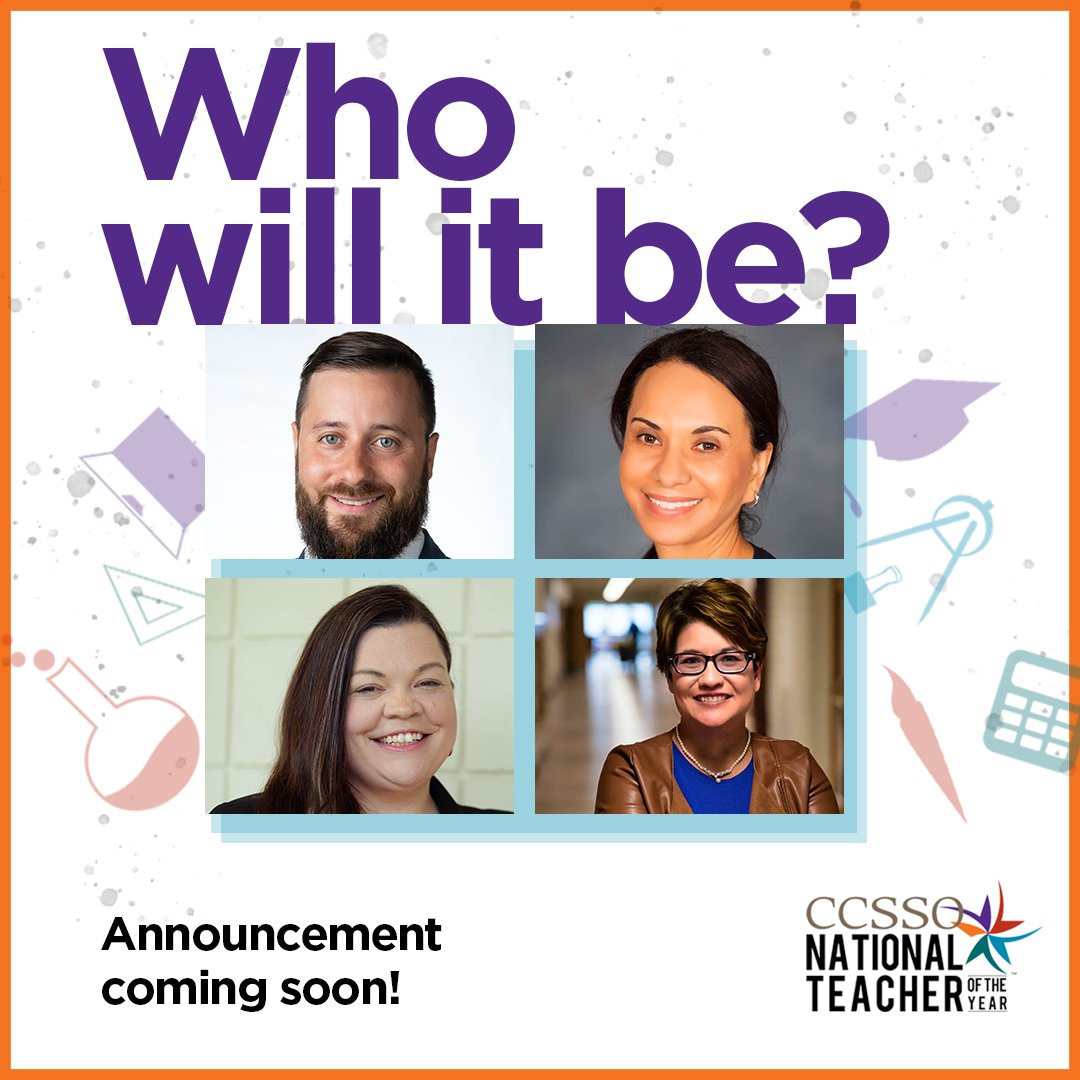 KeyaWondwossen's tweet photo. The wait is over! Catch the 2020 National Teacher of the Year announcement live on @CBSThisMorning TOMORROW, to find out who will be named #NTOY20! @CCSSO https://t.co/66YvfgpLLw