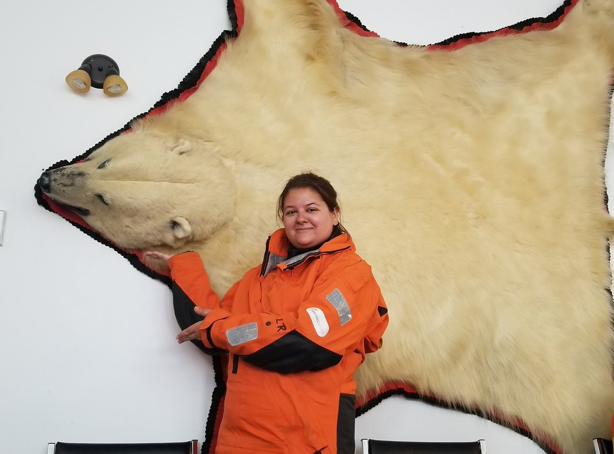 When the time finally came to go on board, it wasn& #39;t as simple as driving to a dock and stepping aboard. First, we had to take a privately chartered flight from Quebec City to Iqaluit. Once there, we had to get onto the ship by plane since there isn& #39;t a big enough port up there