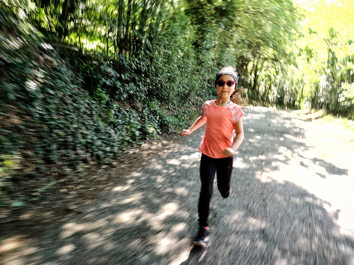 End of strict quarantine: first run outside with the little one since lockdown!