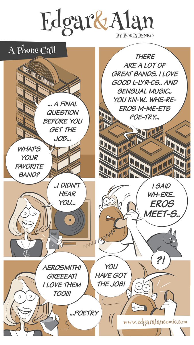 Edgar & Alan Webcomic tweet media