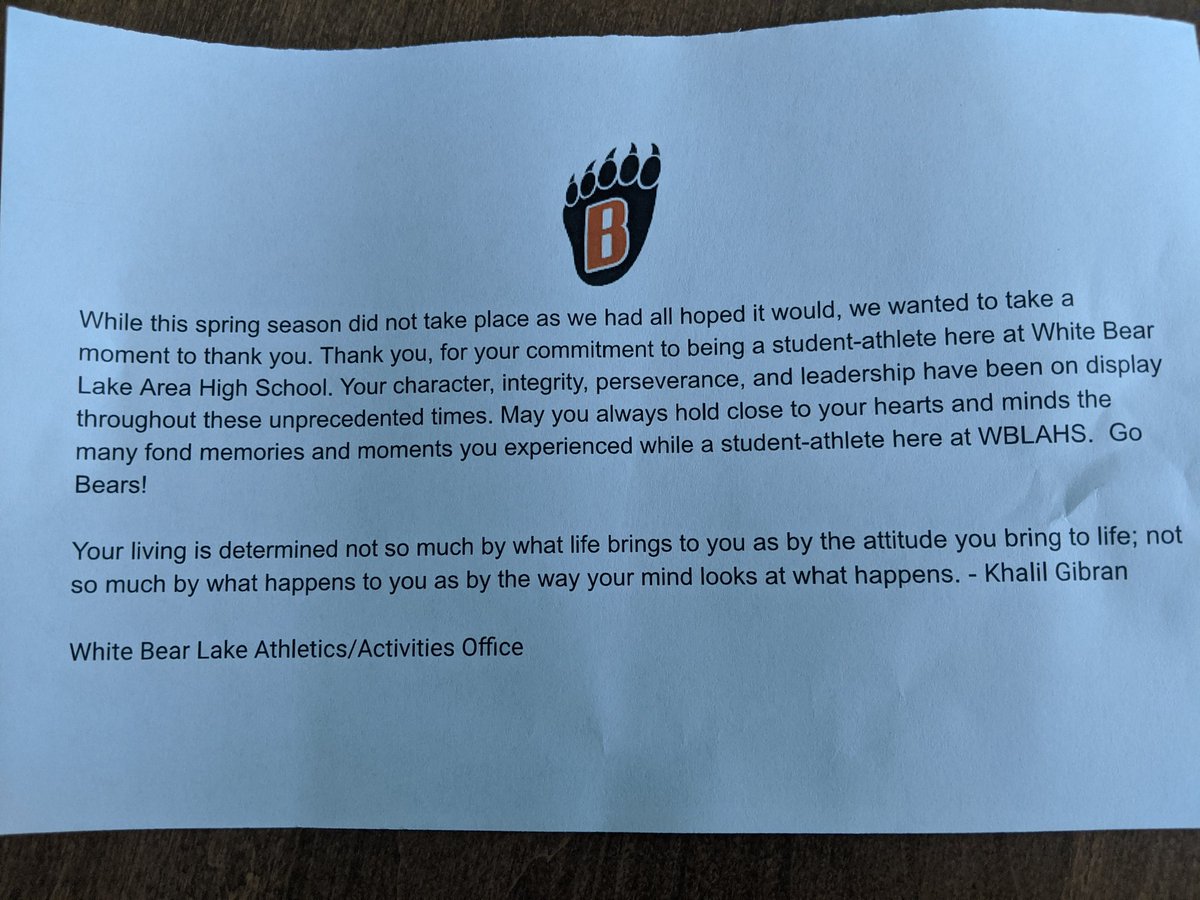White Bear Area High School Activities tweet media