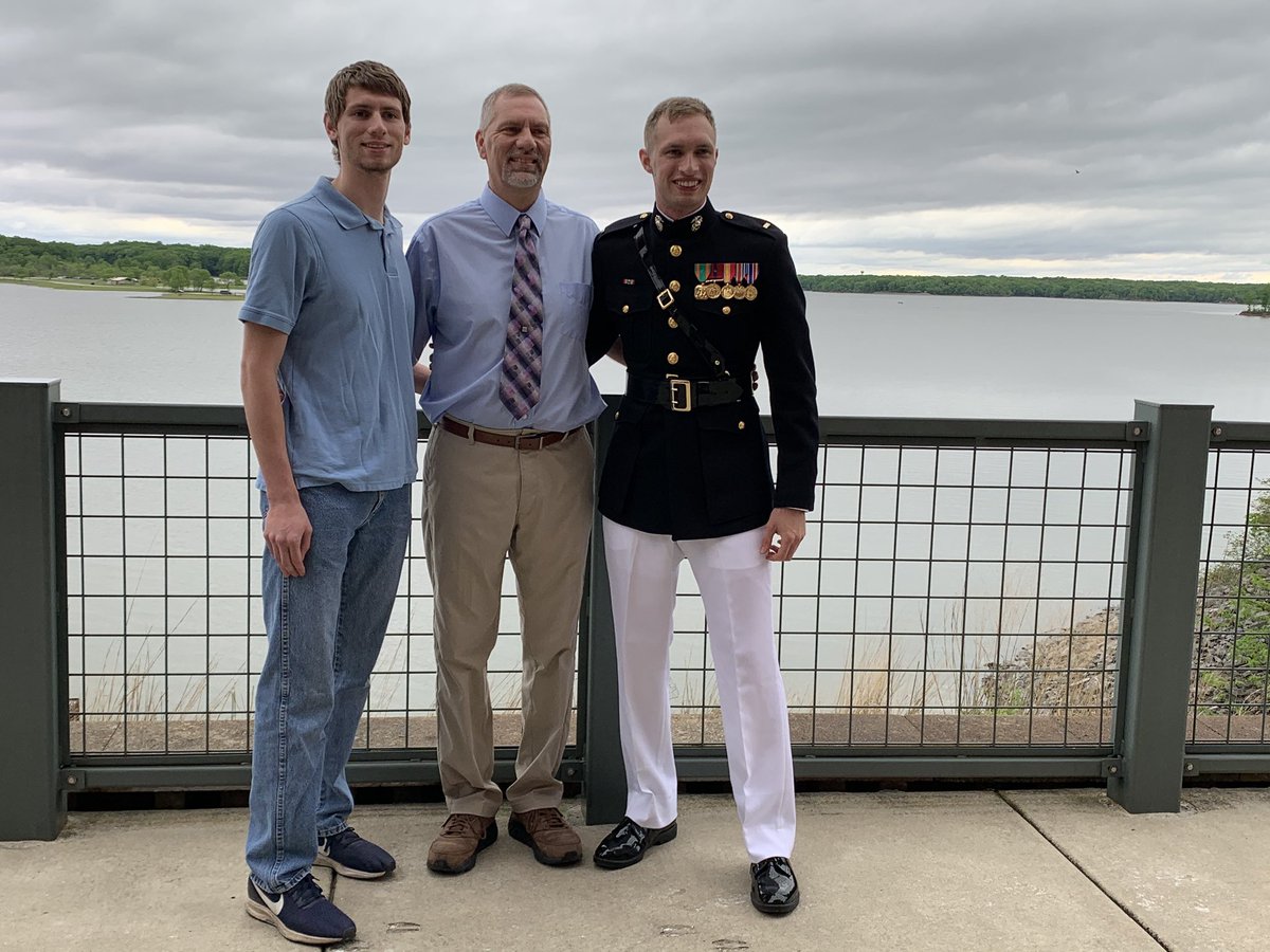 So this past weekend both of my boys graduated college. Youngest also got athletic awards after 4 years of XC and Track. My oldest after 8 years as enlisted and last 2 in Mecep program not only graduated but was commissioned as an US Marine officer and now starts a whole new road