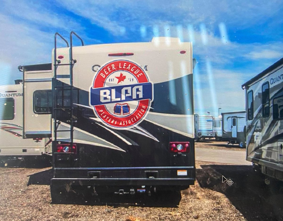 TheBLPA's tweet photo. Want to make hockey history?
We are going to do something CRAZY!
20,000 miles-90 days-8 tourneys-1 RV.
We have an RV and are hitting the road to wreck every #DraftExperience. You’re either with us or against us? Who is in?
#DEXexpress @TheTourneyCo https://t.co/1eW15uk4Qb
