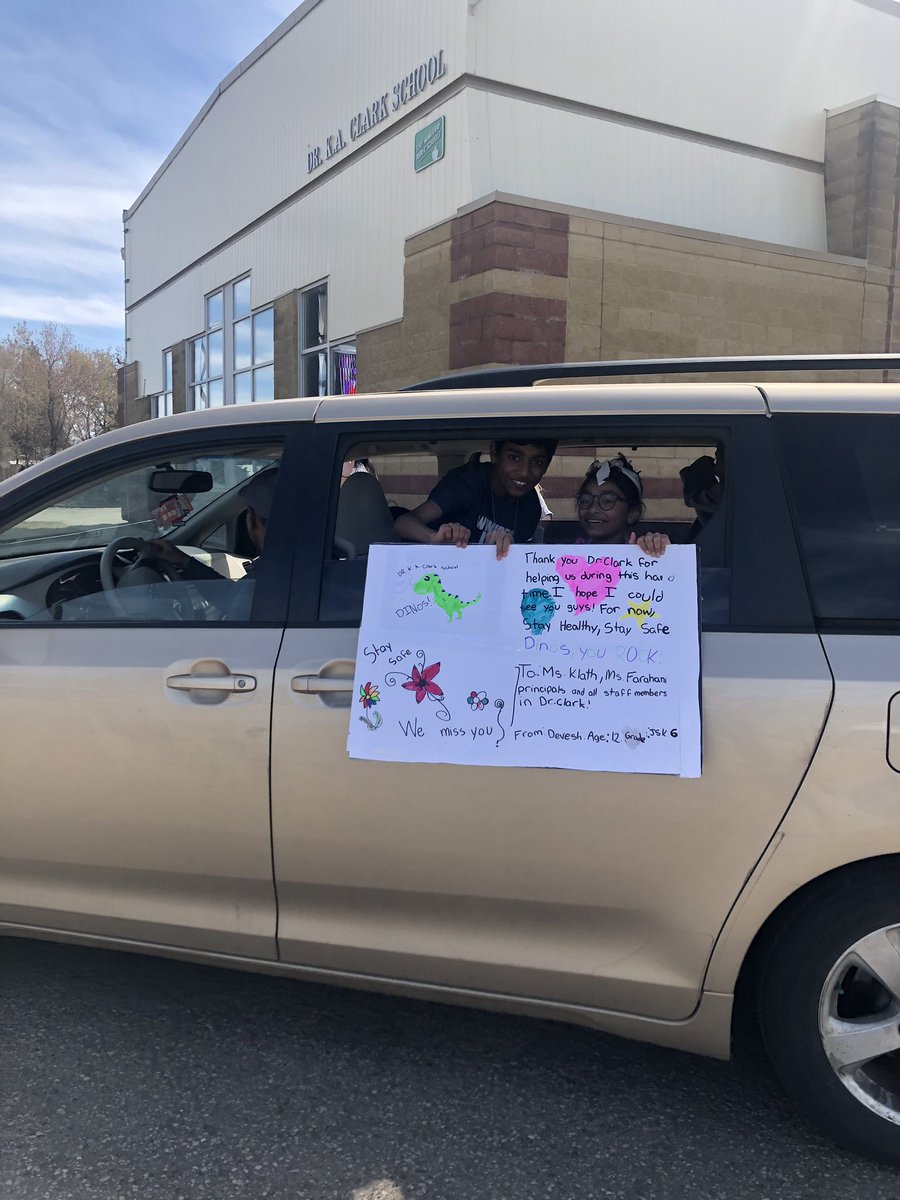 DrClarkSchool's tweet photo. Our Dr. Clark Drive By was a success! So heartwarming and uplifting to see you all!! We’ve missed you all so much!! @FMPSD @JRoy65 https://t.co/lPrp9hfj4x