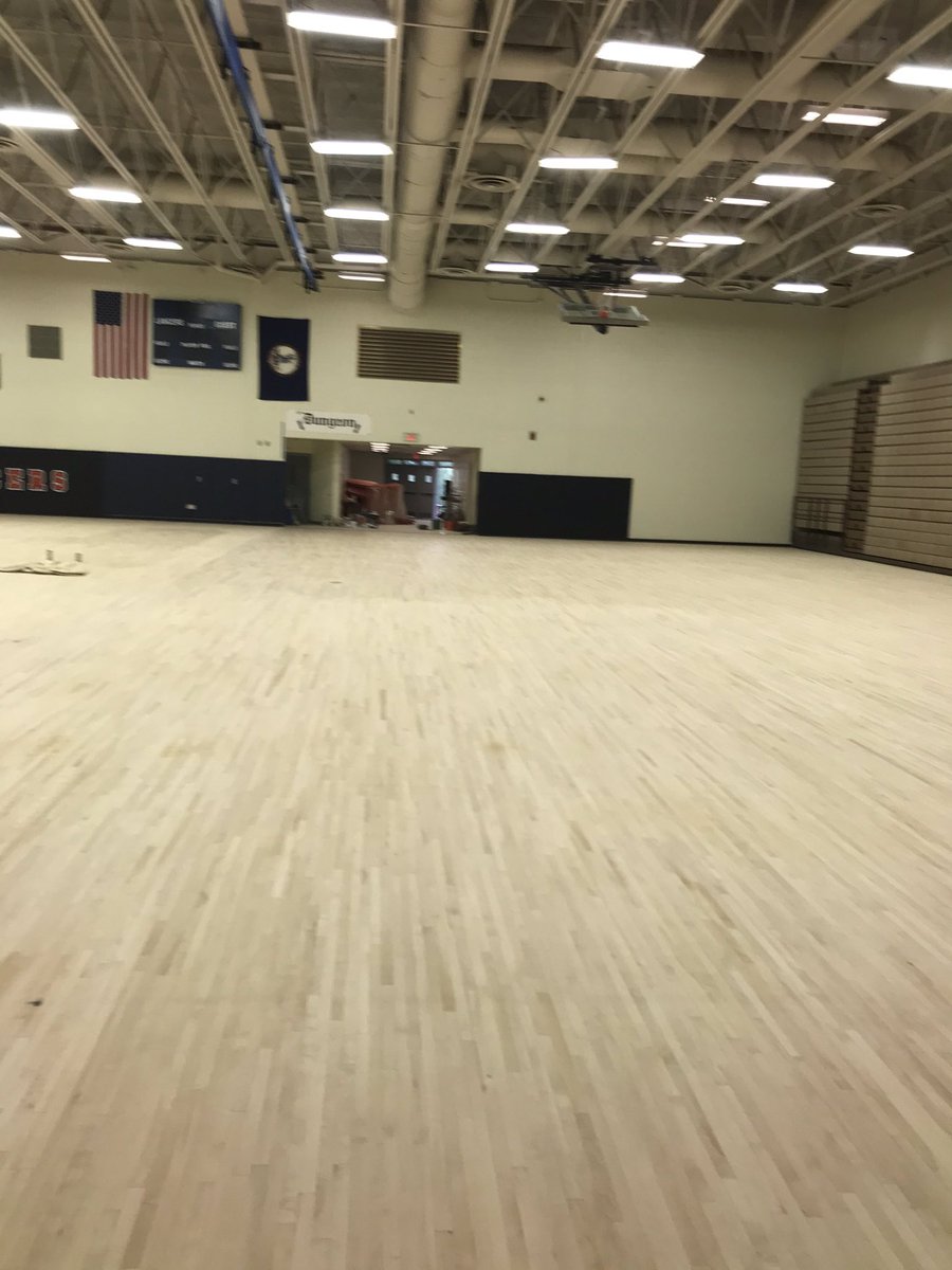 MHSLancers's tweet photo. Step 1 of our new gym floor. @CCbluedevil @MHSLancerCheer @LANCERSGVB @MHSLancerBBall @MHS_BVB @MHSGVolleyball https://t.co/teGO6hyR7p