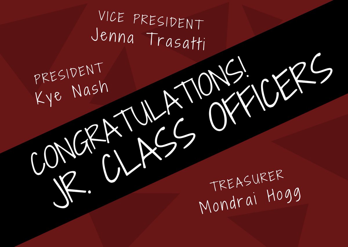 TimberviewStuCo's tweet photo. Congrats to our Junior Class Officers 🐺🎉🙂 https://t.co/PRuh37bFUO