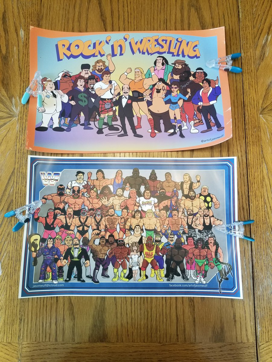 BenBohman2's tweet photo. I wanted to give a huge shout out to @jasonwlf!  I just got these today.  These are some awesome prints!  Thanks! https://t.co/uDP86vBFhp