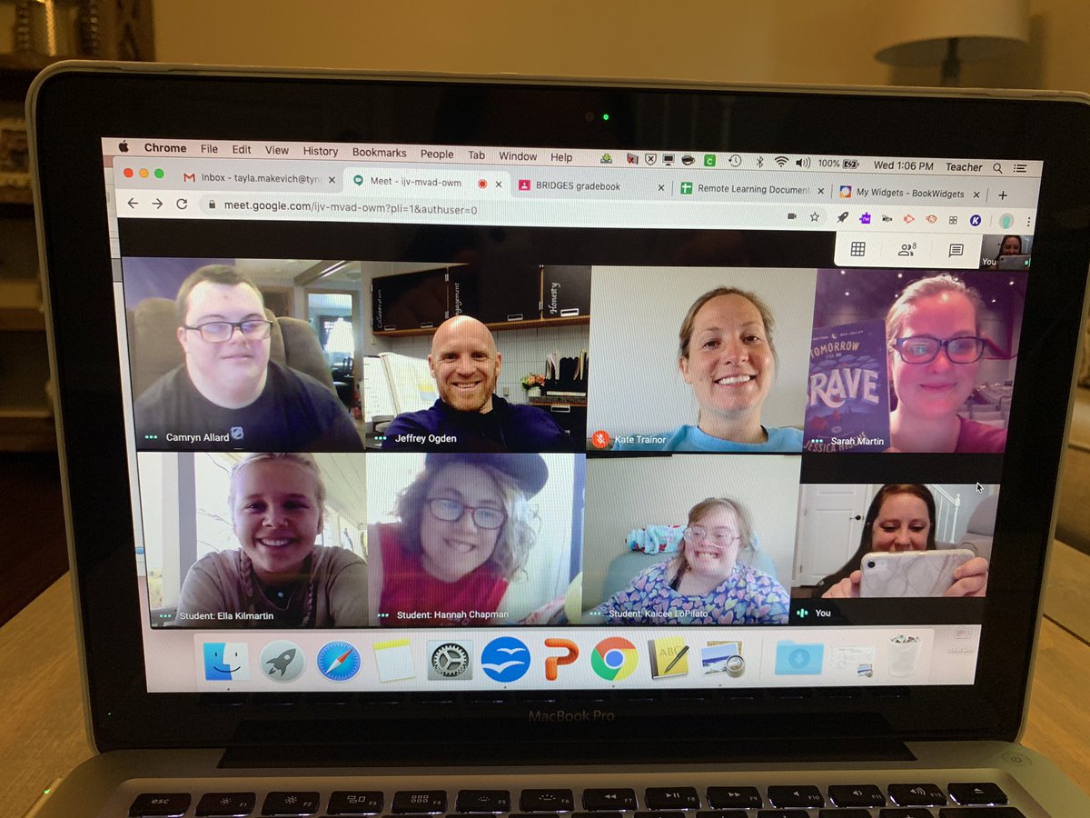 Ms. Martin took a break from her busy schedule to read us a beautiful book with a great message; “Tomorrow I’ll be Brave.” We loved catching up with you! #tpsprepares @TheatreTPS