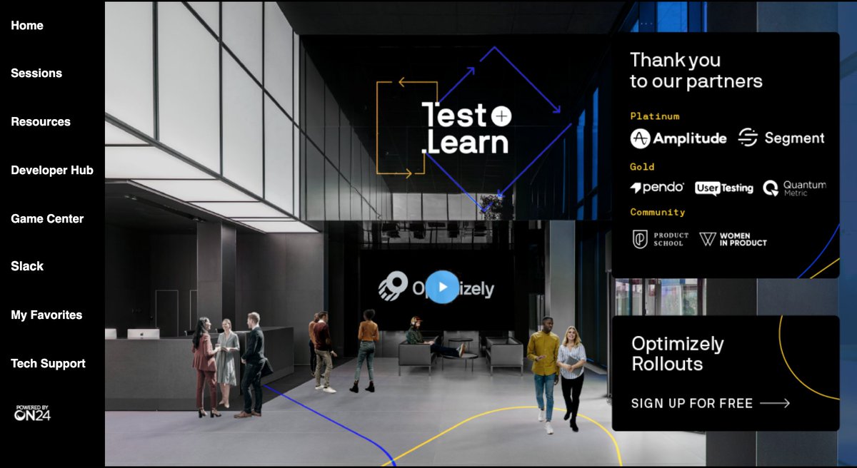 Optimizely's tweet photo. That's a wrap! Thank you to our speakers, partners and attendees... we hope you enjoyed #testandlearn2020. https://t.co/XpbAnLbmxN