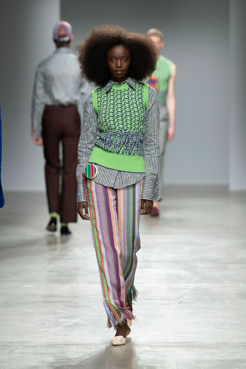 shipfairglobal's tweet photo. "It’s exquisite transcultural fashion experiments like these that will put Ize &amp; his heirloom-worthy designs on the map"

We don't know about you guys, but we're clearing space in our luggage for outfits like this when outside opens ups again👌.

#africatotheworld #artisanfashion https://t.co/zCqGl8D1G0