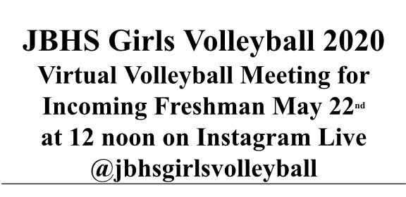 JbhsGirlsVolleyball tweet media