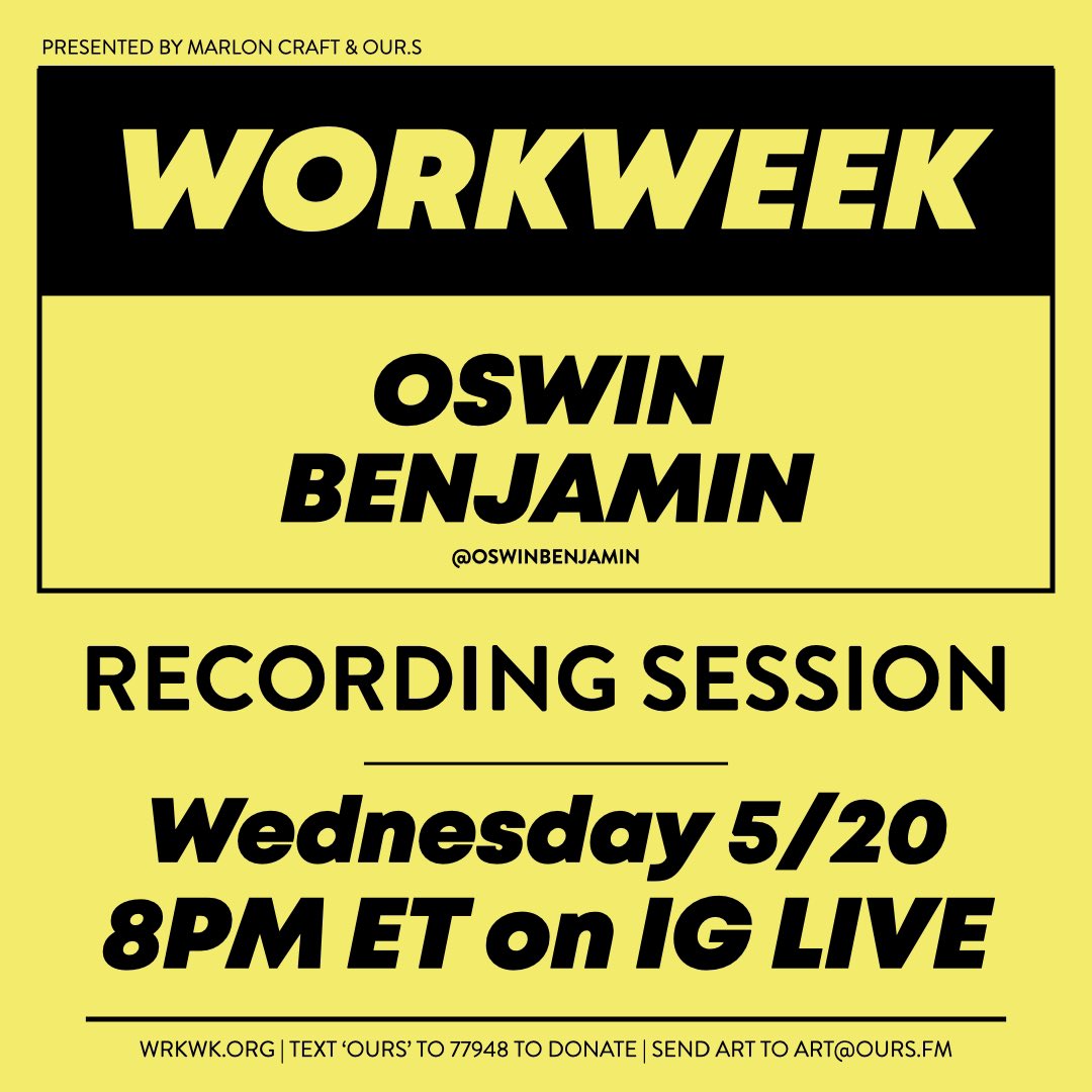 _OUR_S's tweet photo. 8pm! #WorkWeek2020 #WorkWeek https://t.co/1WXeM6rvni