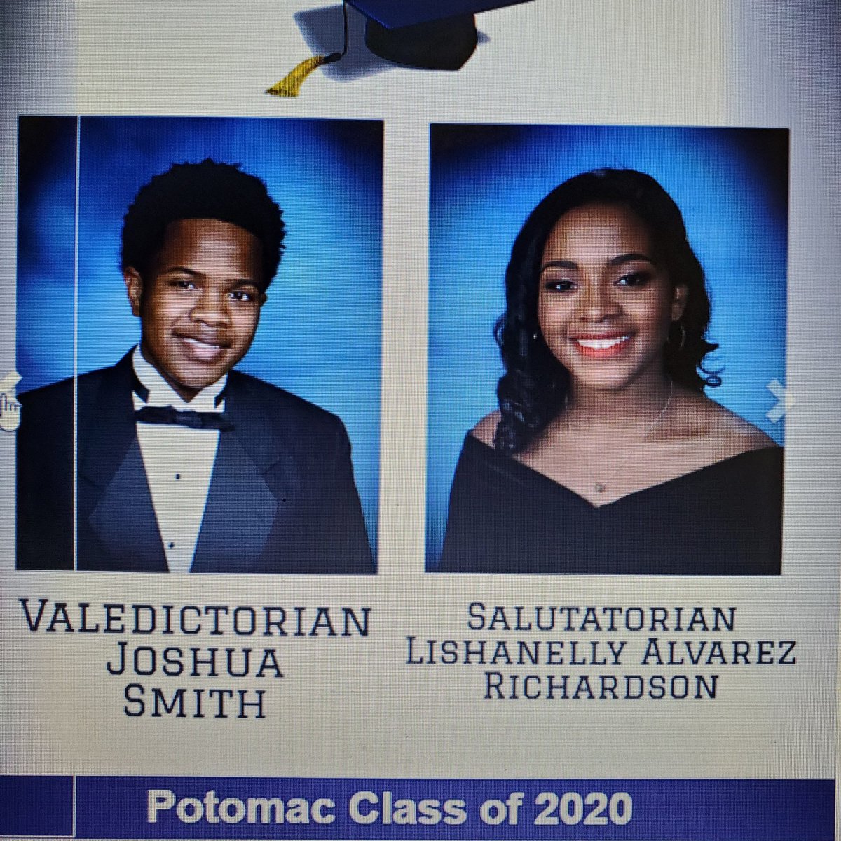 D_R_O_B's tweet photo. @NhsPotomac @Potomacx2020
Congratulations!
#proudadviser
#pillarsatwork
#ClassOf2020 
#potomacdoesitbetter 
#levelup https://t.co/JeTnHjlzcu