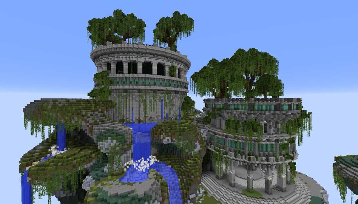 SlimeWaveMC's tweet image. Throwback to some old pieces, think these were built in 2016.

I've been building on @BuildersRefuge recently, will show some new stuff soon!