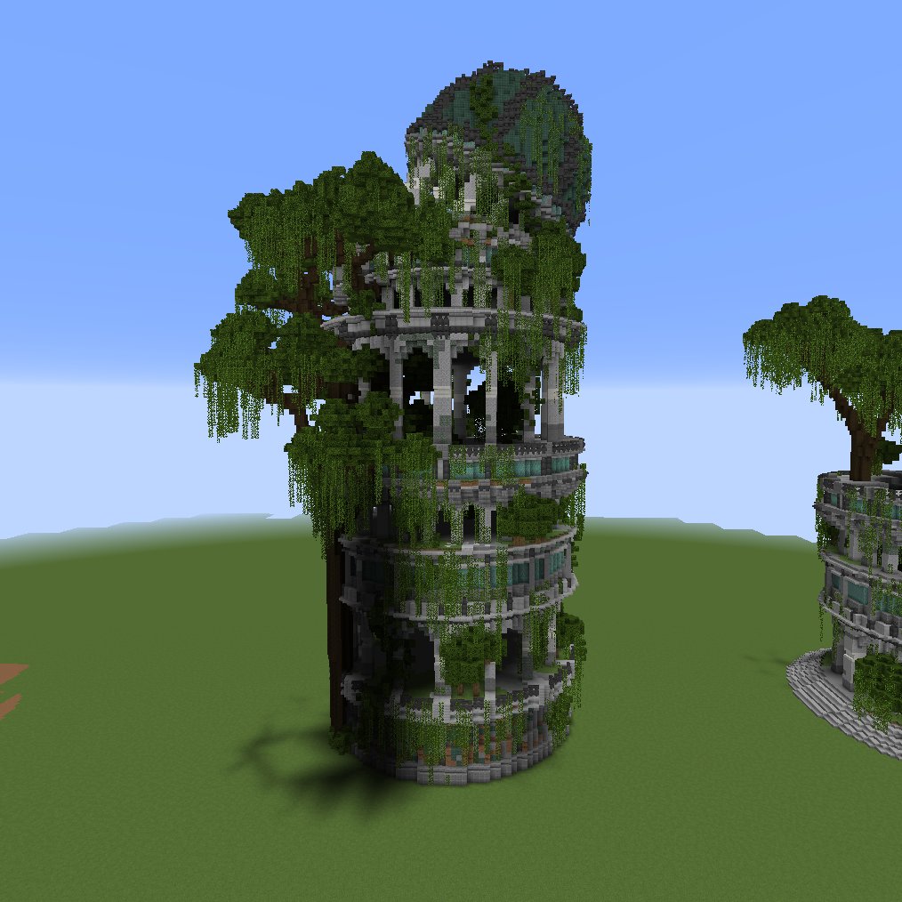 SlimeWaveMC's tweet image. Throwback to some old pieces, think these were built in 2016.

I've been building on @BuildersRefuge recently, will show some new stuff soon!