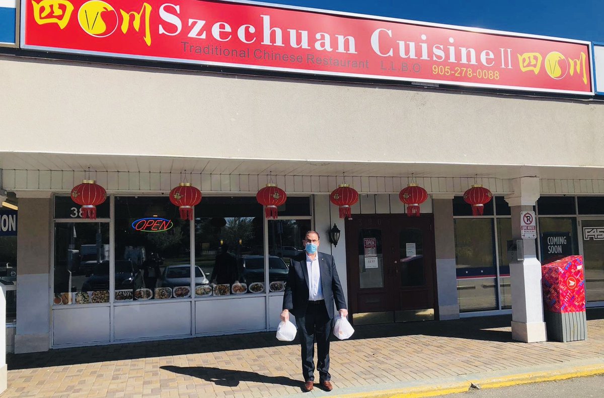 RudyCuzzetto's tweet photo. Picked up delicious #GeneralTao chicken and #KunPao shrimp from Szechuan Cuisine II in #MississaugaLakeshore. A great option to support our local businesses on #TakeoutWednesdayON. #SmallBiz #AsianHeritageMonth #OntarioSpirit 🍤🥗🐓🍜🥠

Order now:
https://t.co/ulQC8H3rWo https://t.co/ni8urYlWra