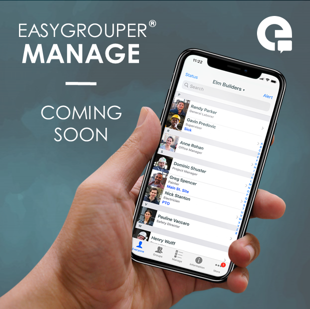 EasyGrouper's tweet photo. Coming soon, EasyGrouper Manage is the easy way to automate tasks in your workplace. Visit https://t.co/yTeODD6gys for more information and be sure to follow us for all the latest! https://t.co/WVeRcuCaLw