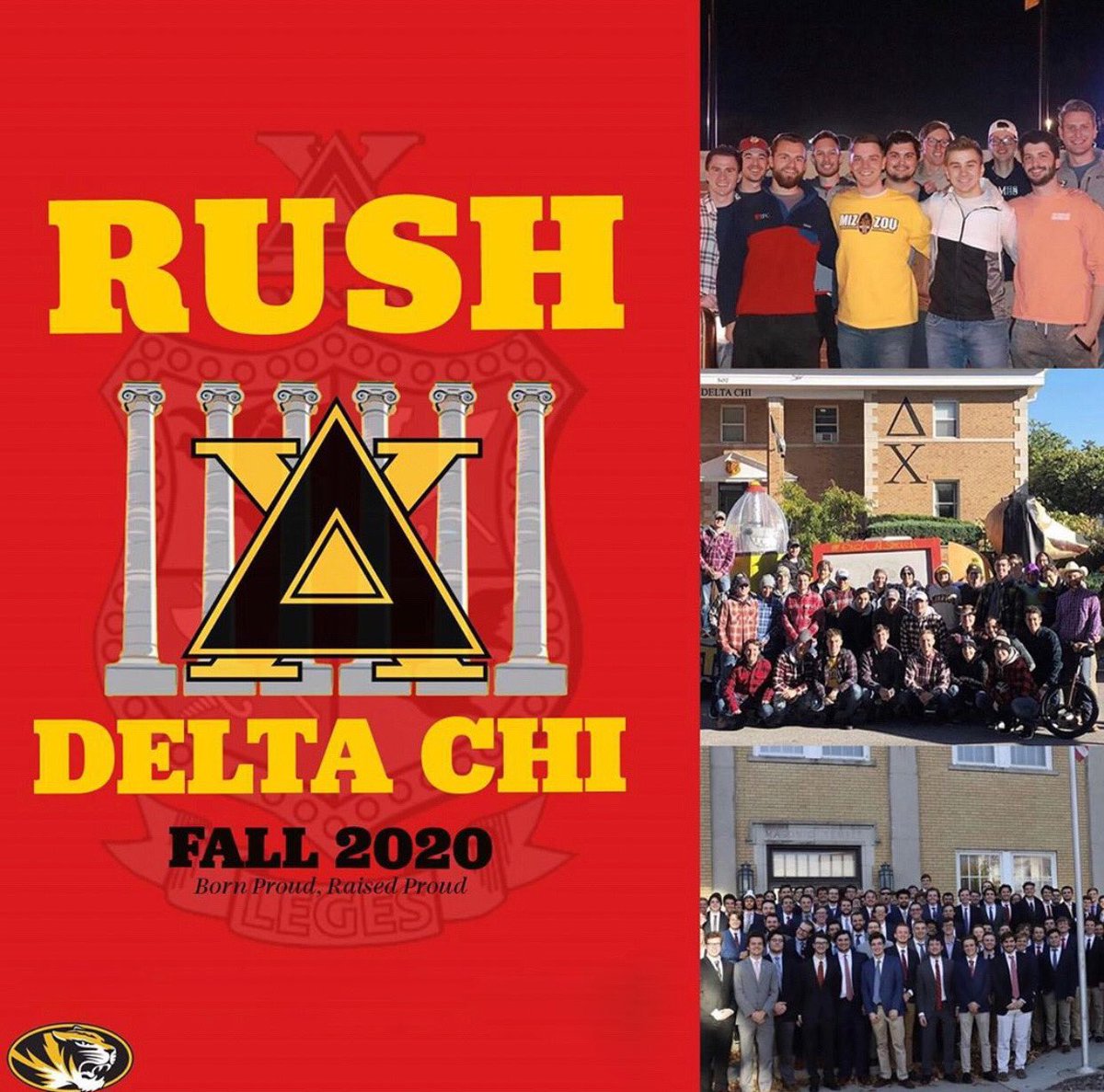 Rush must go on! If you’re interested in joining the brotherhood of a lifetime, rush us and fill out our application at missourideltachi.com/recruitment !