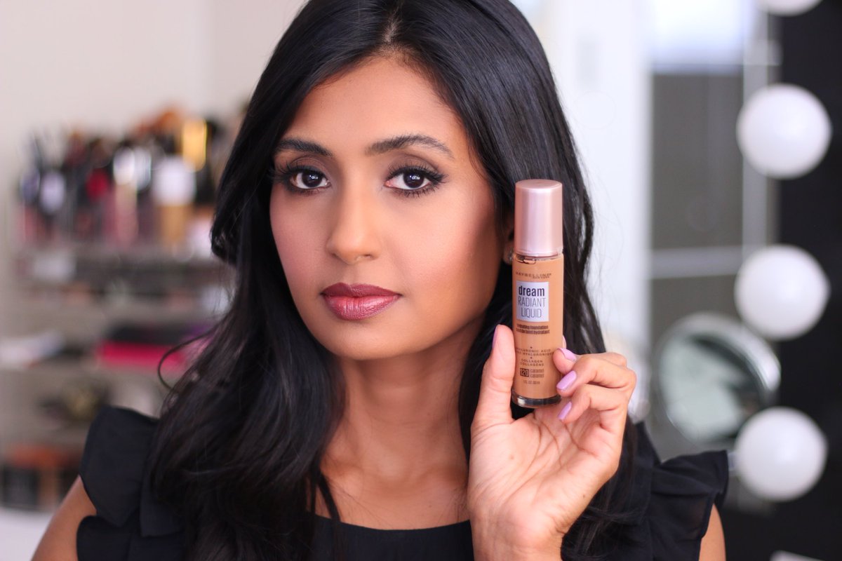 BewtyPie's tweet photo. New video #maybelline dream radiant liquid #foundation for #darkskingirls #browngirl link-> https://t.co/6A3OJZIH6s https://t.co/c4du4rfTAQ